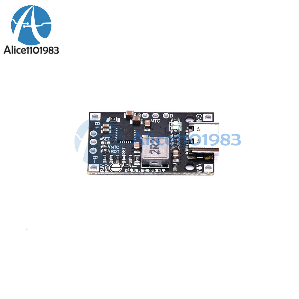 Type-C USB Li-ion Battery Boost Quick Charge Board UAV charging module 3.7V 3S
