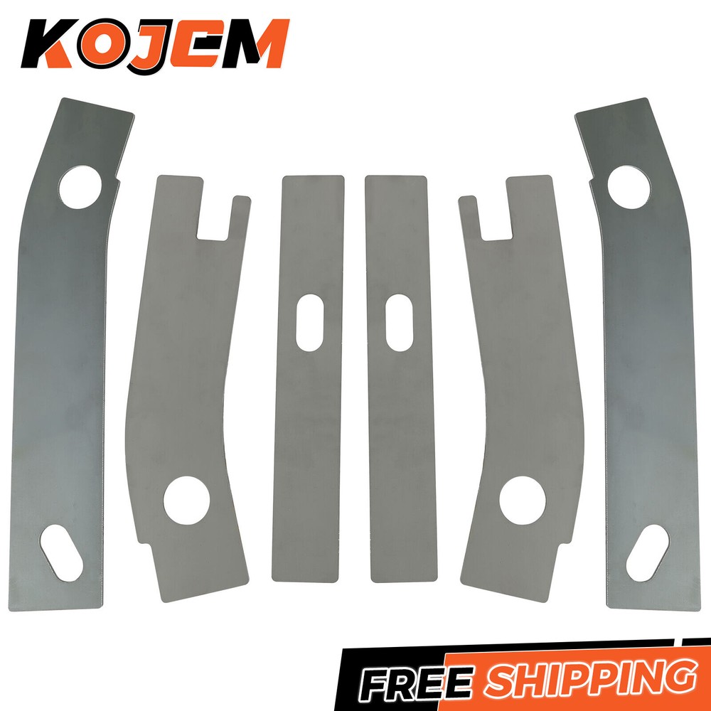 For Jeep Wrangler YJ 1986-95 Rear Frame Repair Rusted Shackle Weld Plate Patch