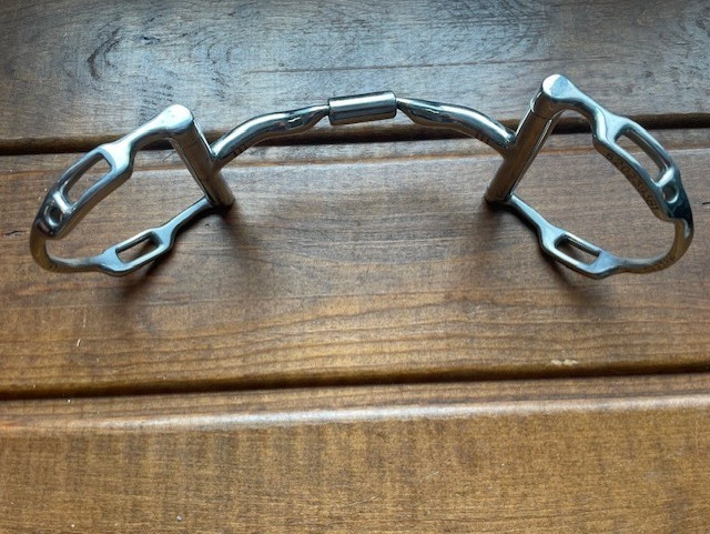 Myler D ring level 2 snaffle bit
