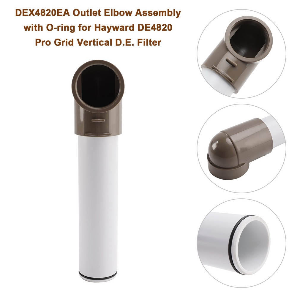 DEX4820EA Outlet Elbow Assembly for Hayward DE4820 Pro Grid Vertical Filter~