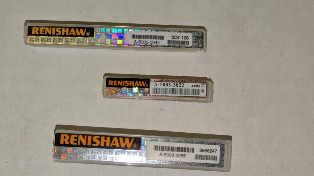 Assorted Renishaw Probe Tips Styli and Accessories