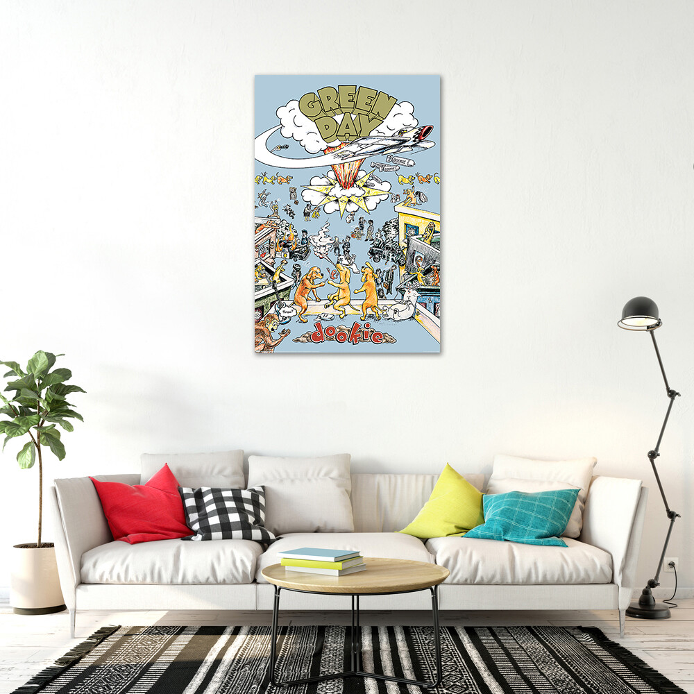 Green Day - Music Poster (Dookie - Album Cover) (Size: 24" x 36")