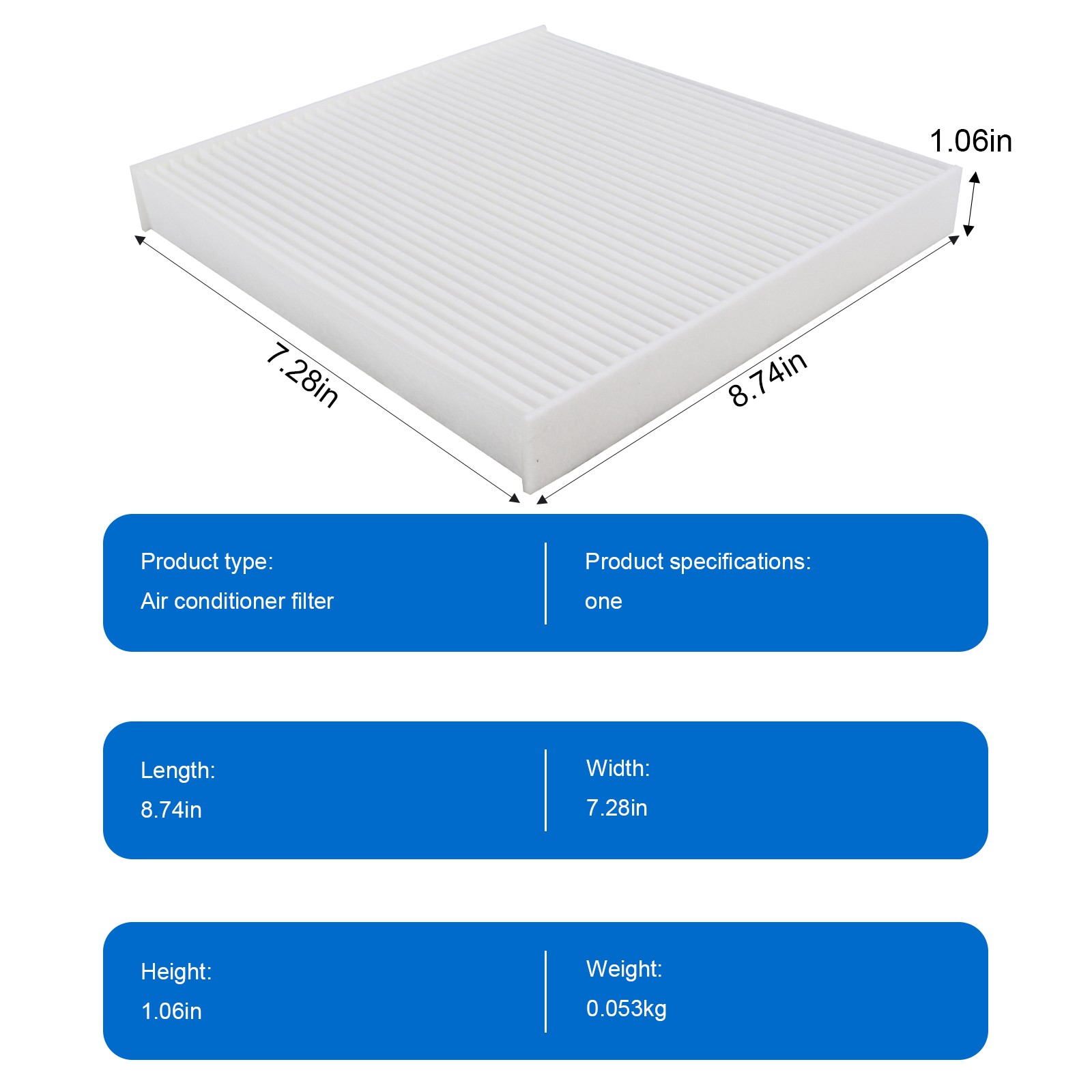 New Explorer Flex Taurus / MKS MKT High Quality CABIN AIR FILTER C26155 A++