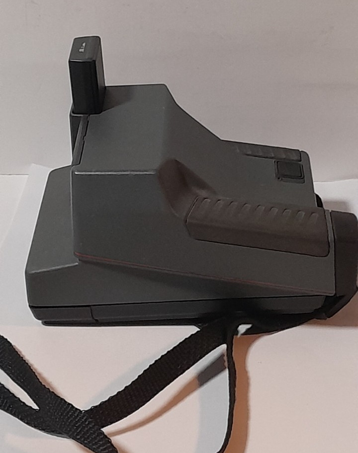 Polaroid Impulse Instant Camera Grey 600 With Strap-Untested