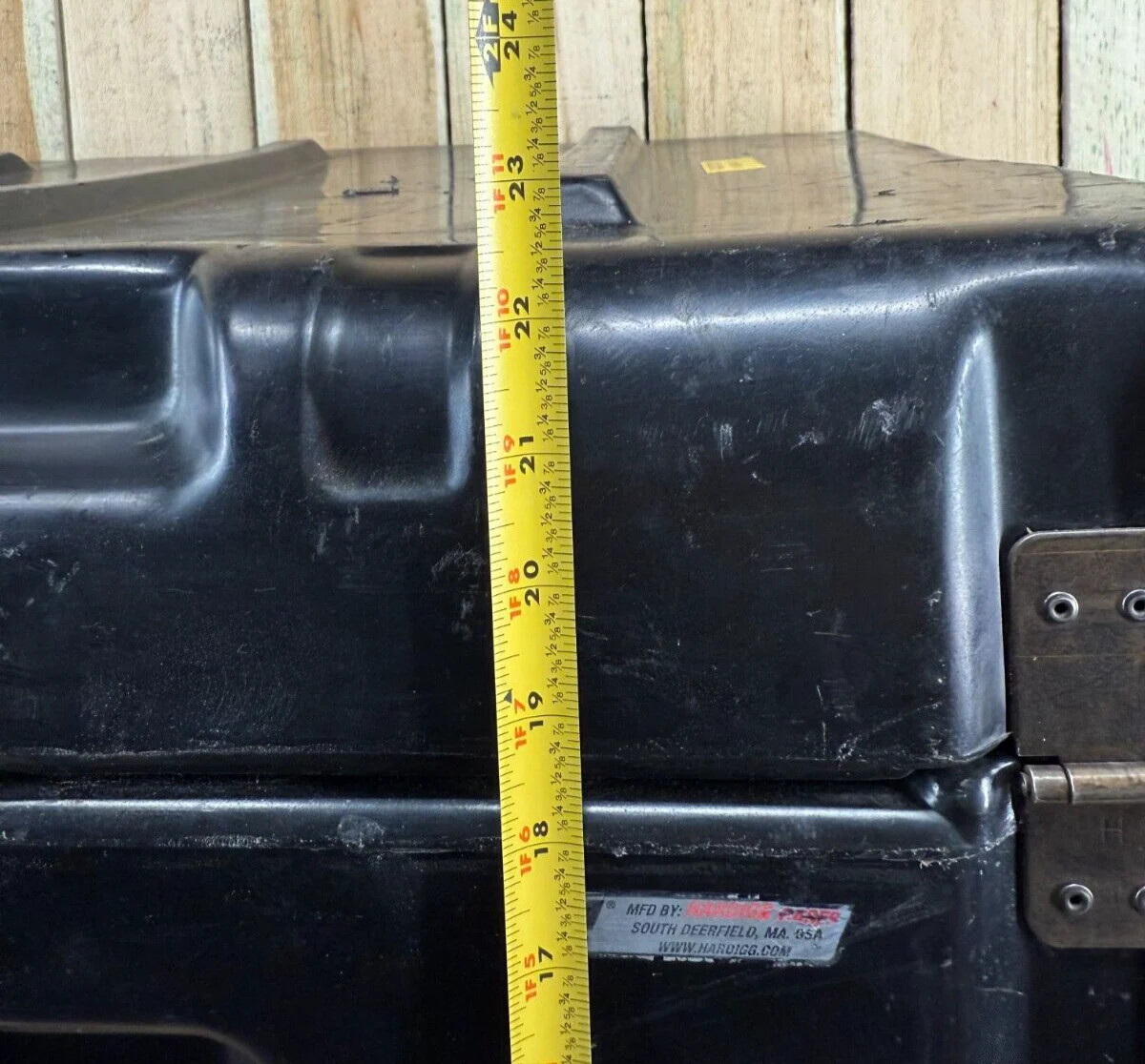 Pelican Hardigg Long Case 39"x23"x23" Black Waterproof Storage Footlocker