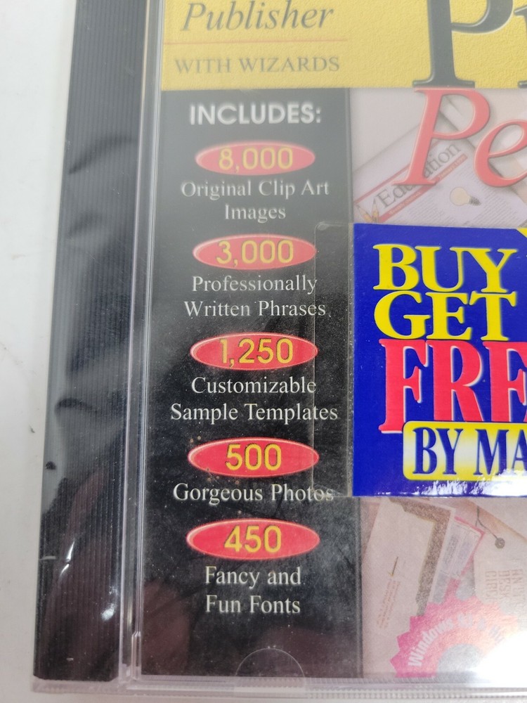 Print Perfect Gold CD SEALED Windows 95 Windows 98
