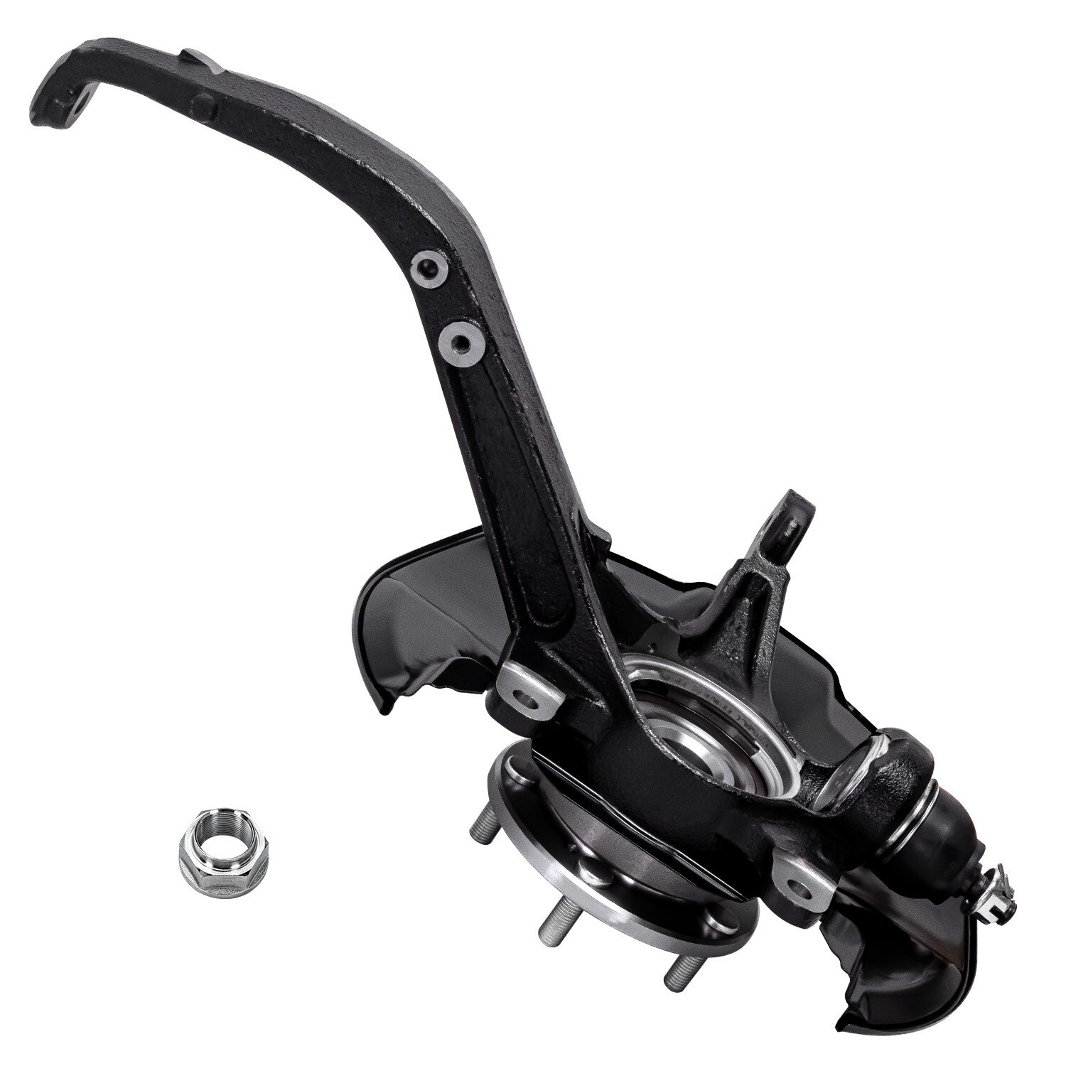 Front Right Steering Knuckle + Wheel Hub Bearing for 2009- 2012 Honda Accord TSX