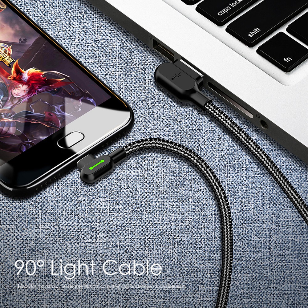 Mcdodo USB Type-C Charger Cable Fast Charging 90 Degree Right Angle Data Cord
