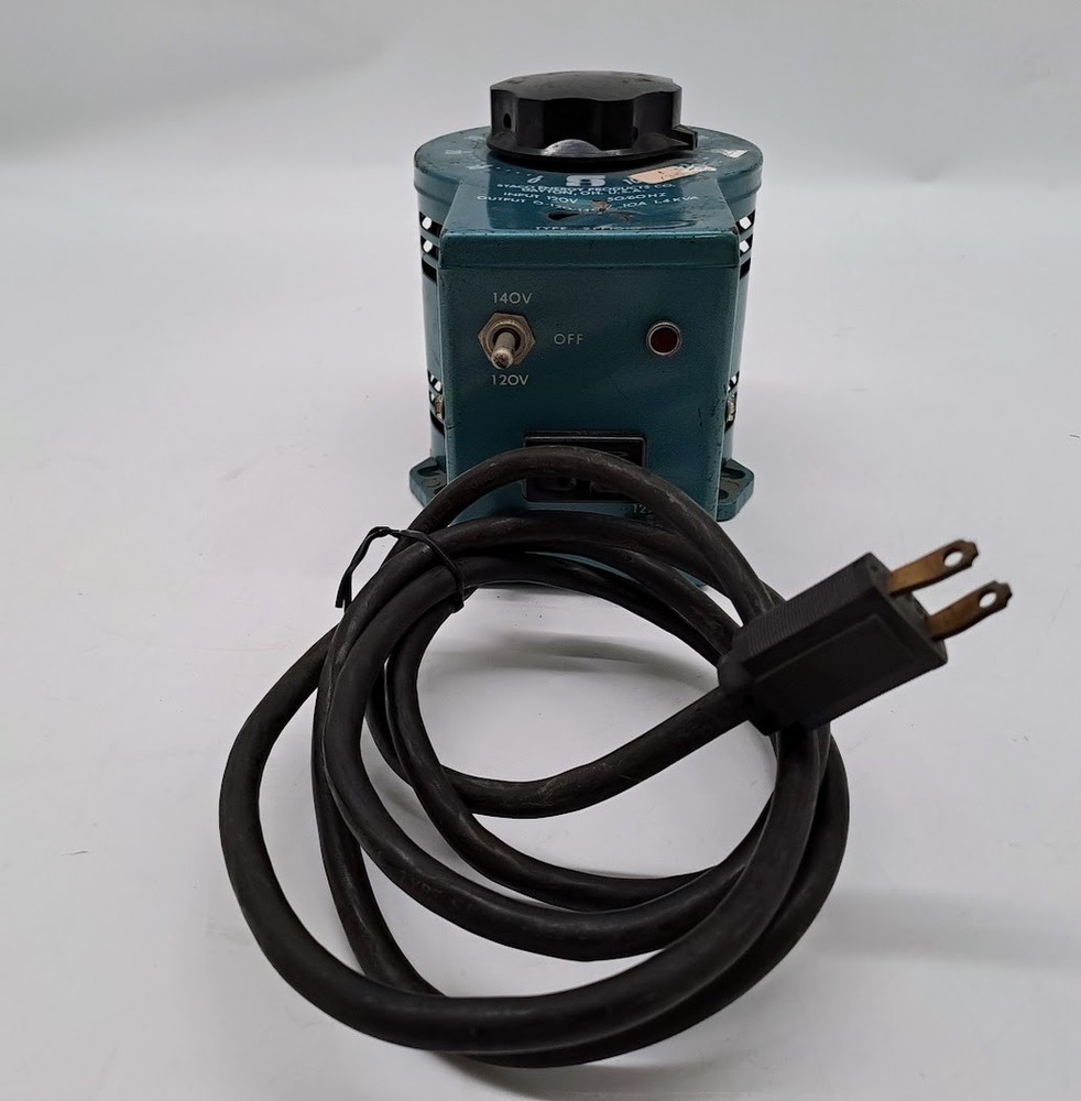 Staco Energy 3PN1010 Variac Variable Transformer 120V Input, 0-120VAC Output