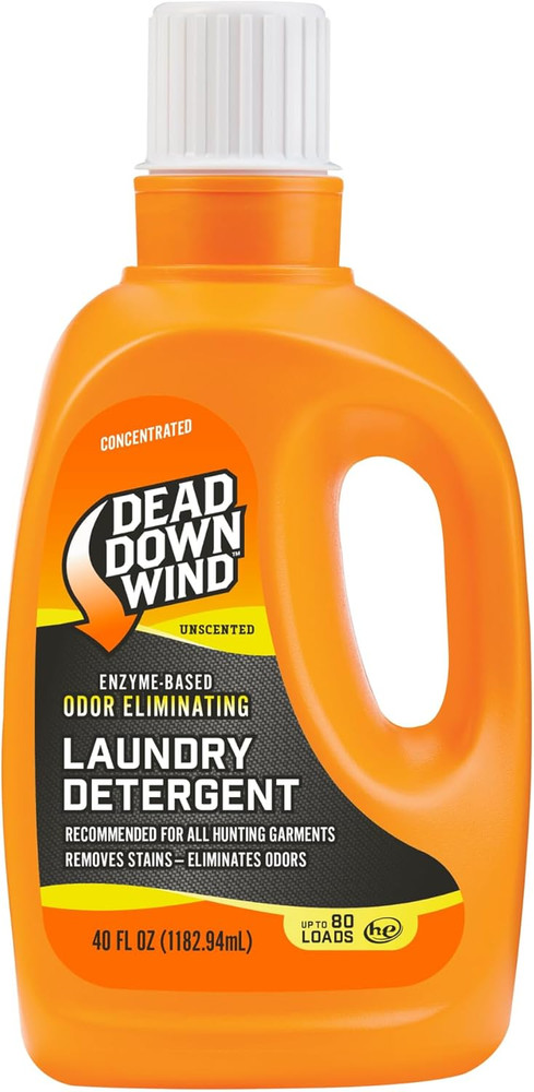 DEAD down WIND Unscented Laundry Detergent (40 Oz) - Scent Eliminating Liquid De