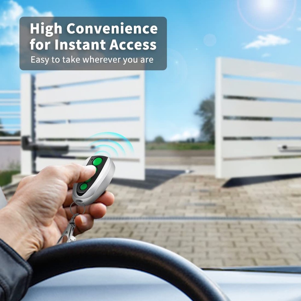 M12 Remote Control 4-Button Transmitter for Automatic Swing Sliding Gate Opener