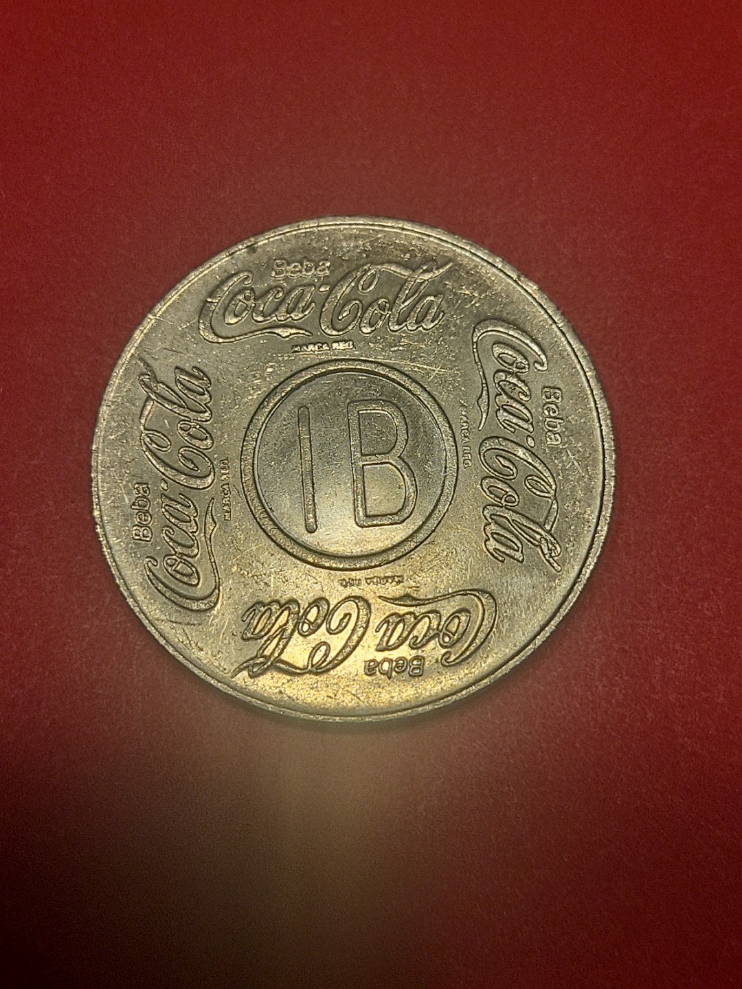 Coca Cola Coke Vending Machine Token IB Brazil