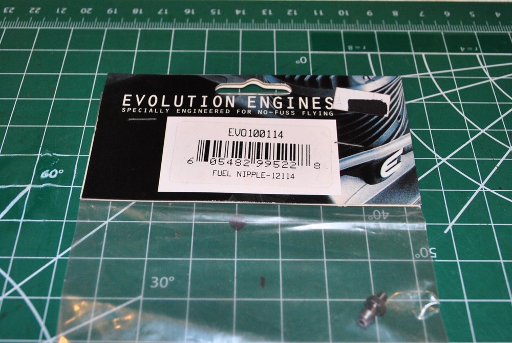 Evolution Engines- EVO 100114. Fuel Nipple