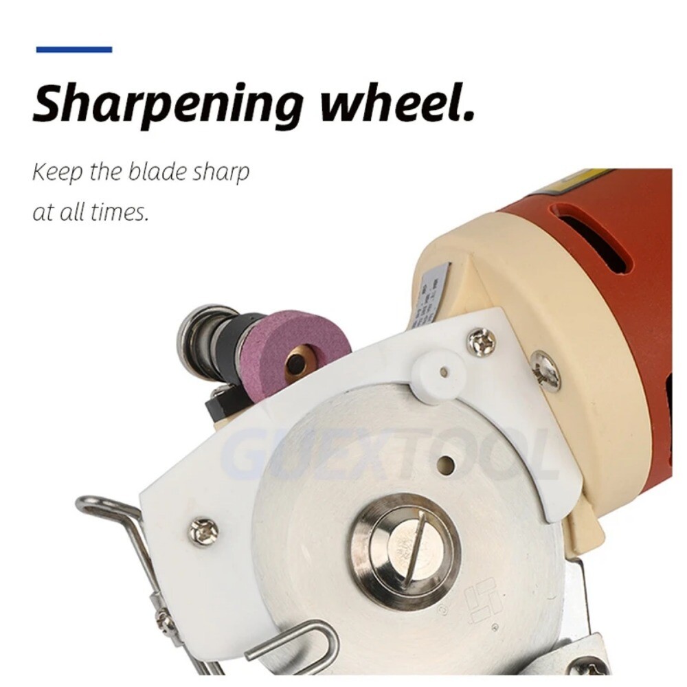Push Electric Circular Knife Machine Cloth Circular Knife Cutting Machine