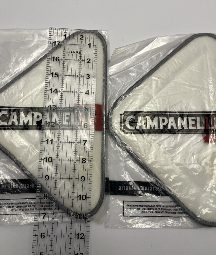 Campanelli Pro Series Windshield Scouring replacement Pads Scrub Surface Qty.2
