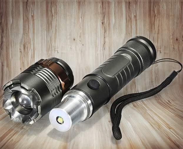 Super Bright LED Tactical Flashlight Torch Rechargeable Work Light Waterproof