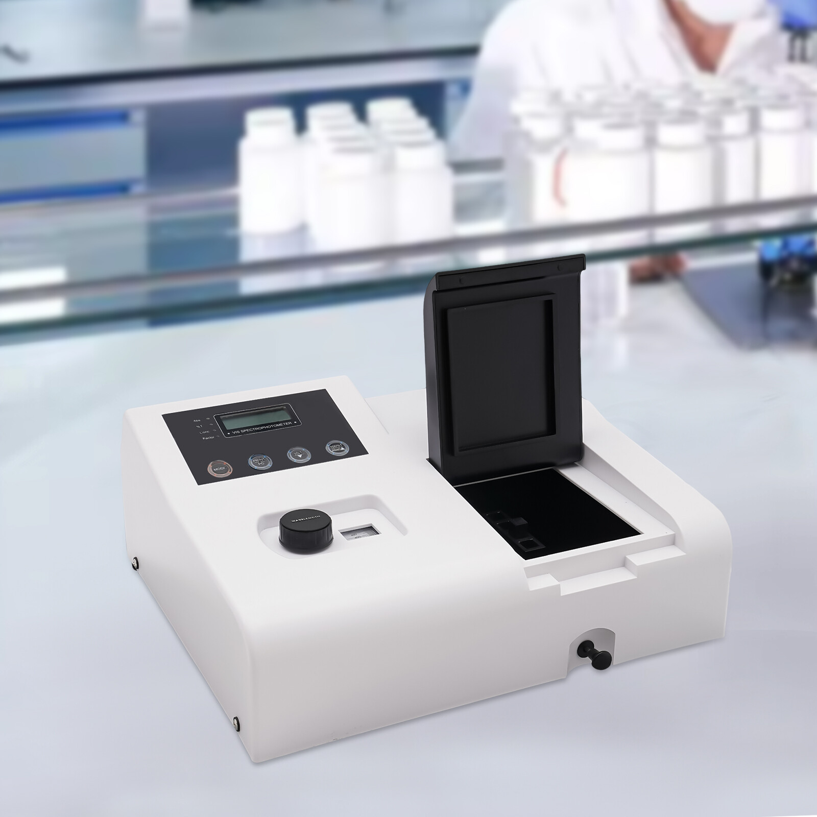 Digital display visible spectrophotometer 721 Professional vis spectrophotometer
