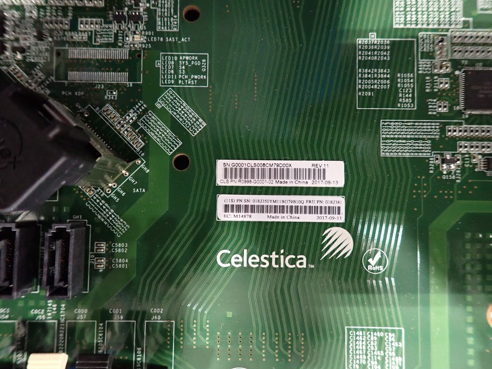 01EJ381 IBM MAINBOARD FOR SAN VOLUME CONTROLLER 01EJ350