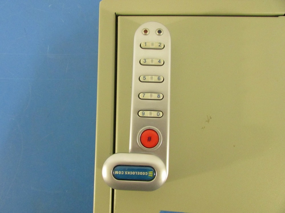 Key Cabinet For Extra Security With Codelocks KL1000 Digital Lock System 12 x 8