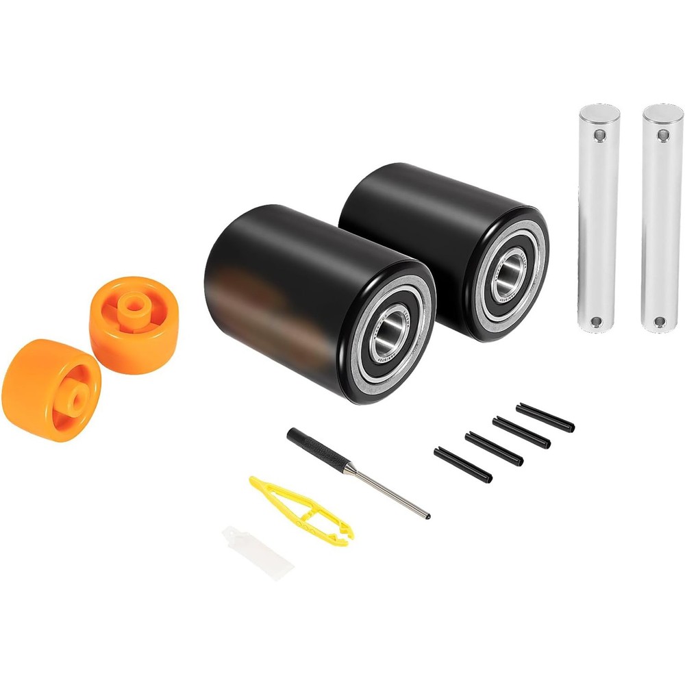 for Crown PTH50 Pallet Jack Front Load Wheels Replacement Kit Front Load Roller
