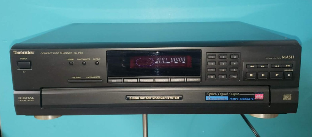 Technics SL-PD5 CD Changer 5 Disc Rotary CD Changer *FULLY REFURBISHED*
