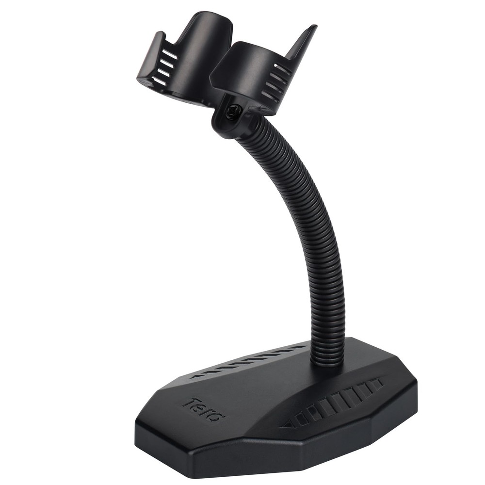 Tera Universal Barcode Scanner Stand Hands Free Scanning Black