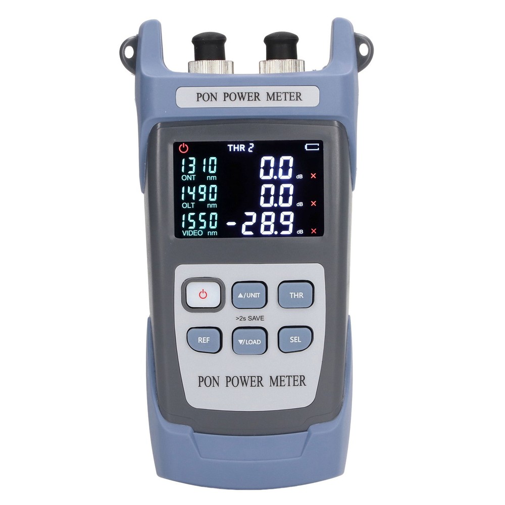 Optical Fiber Power Meter Digital Optic Cable PON Tester Testing Tool Set♪