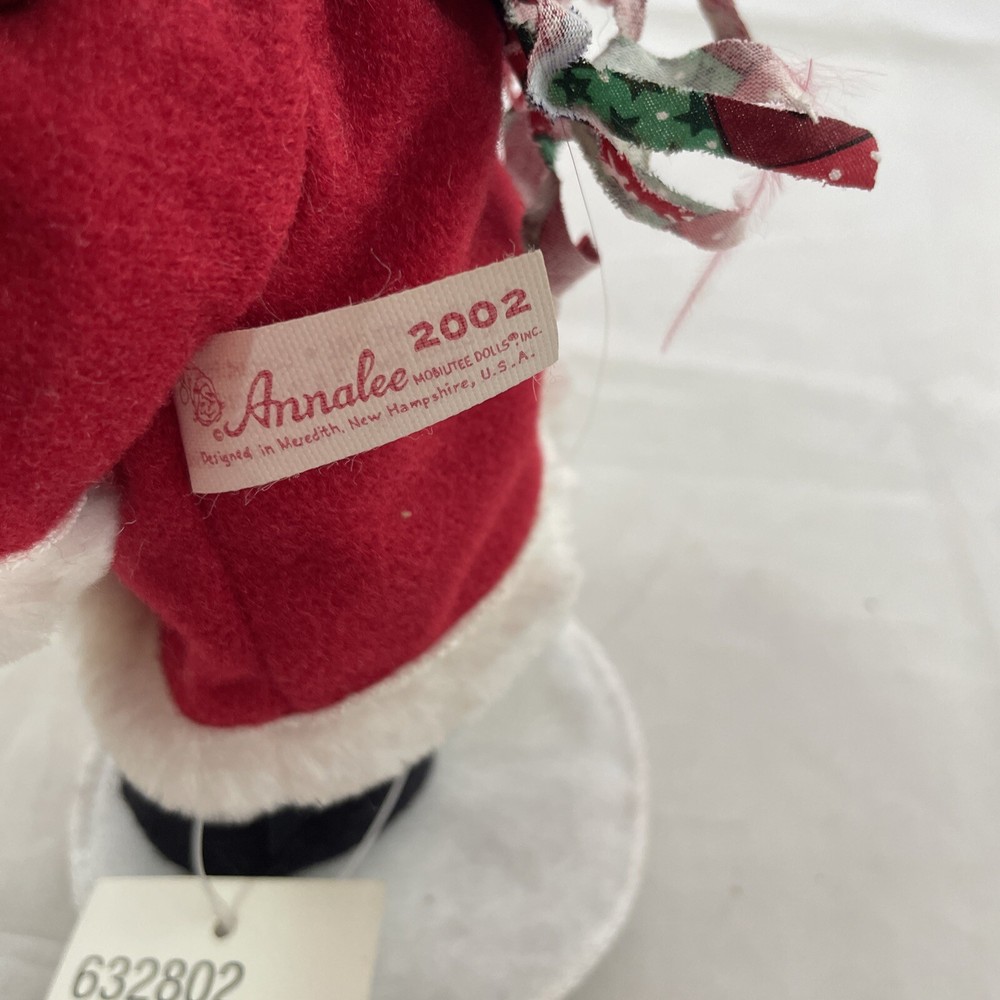 2002 Annalee 8" Mrs. Santa Bear 632802