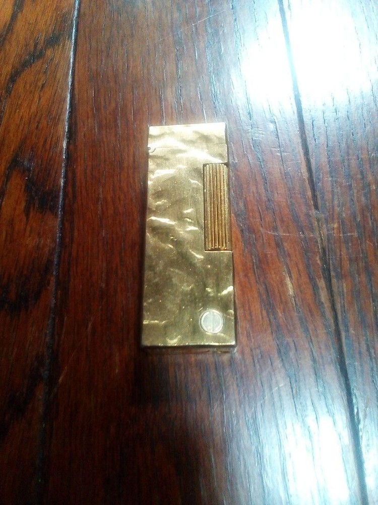 Dunhill Gas lighter Gold without box