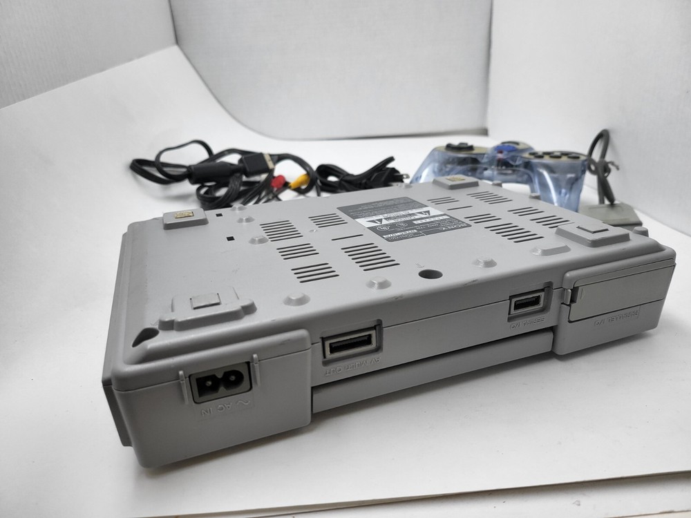 SONY PLAYSTATION 1 SCPH 7501 CONSOLE TESTED & WORKING COMPLETE BUTTON STICKS #O5