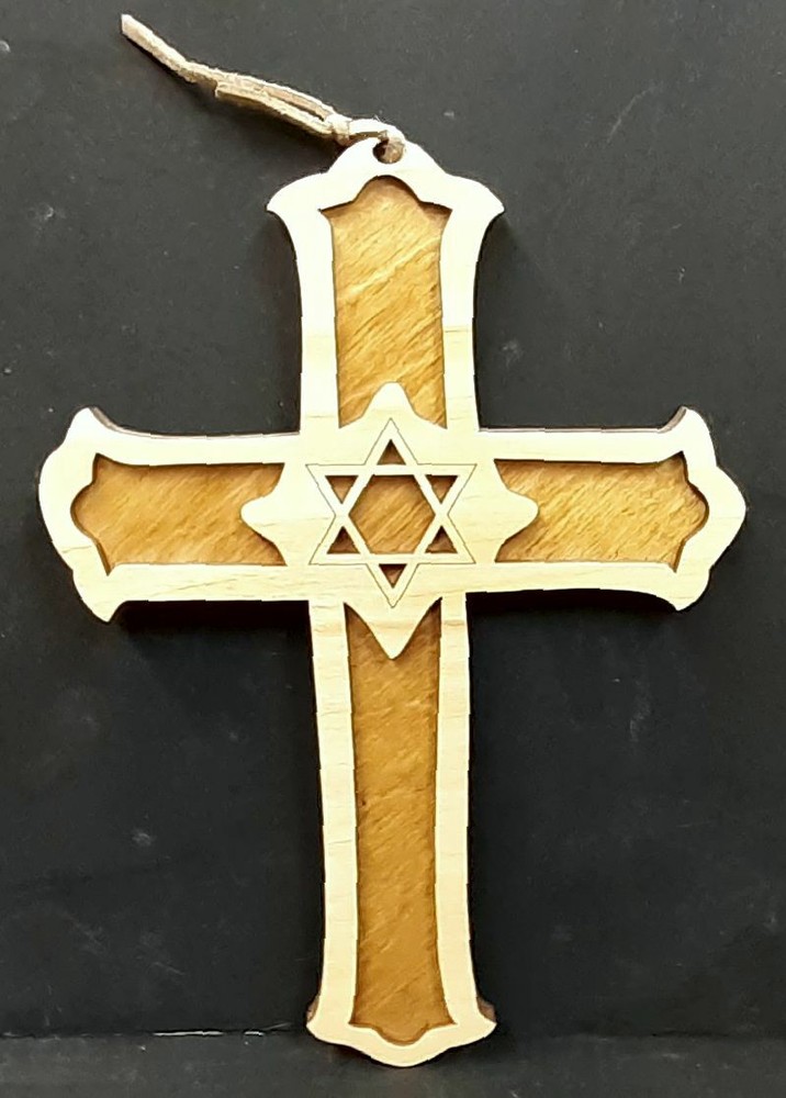 MESSIANIC CROSS-8"