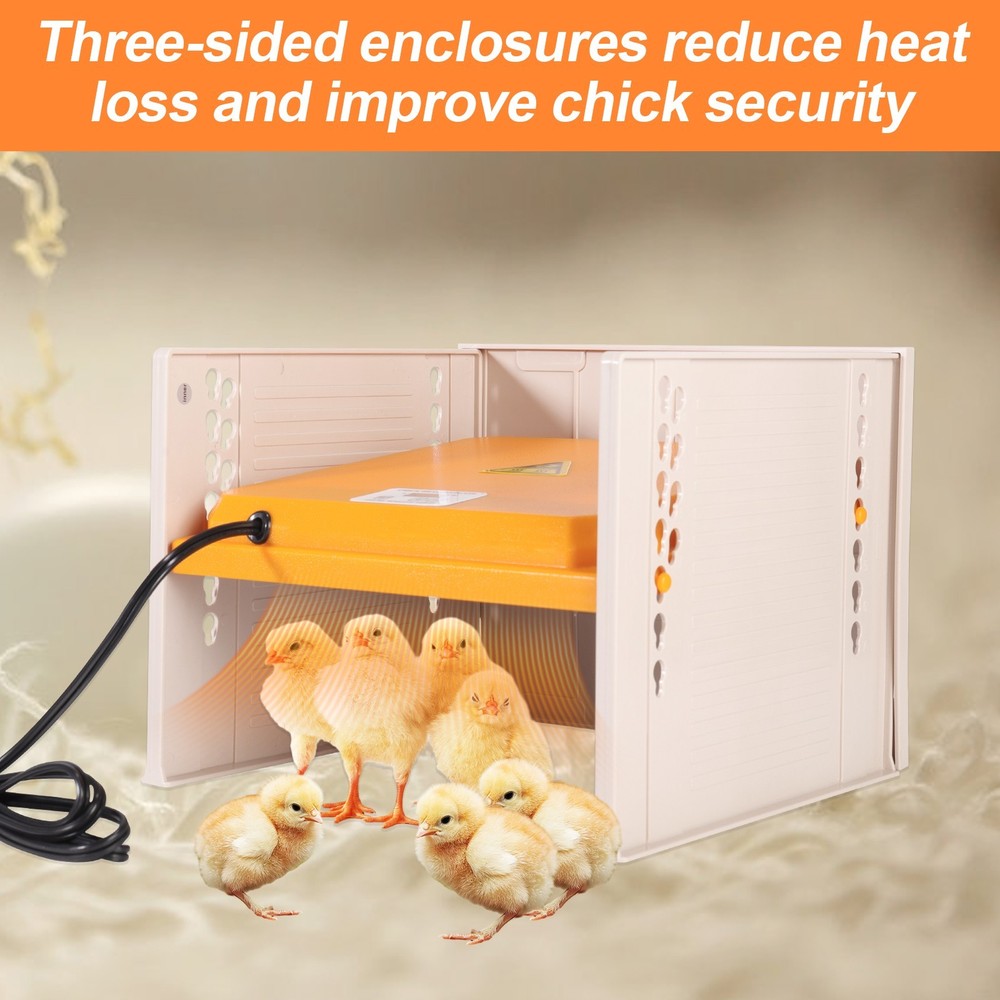 Adjustable Chick Brooder Heating Plate Temperature Heater Chicks Brooder Heater.