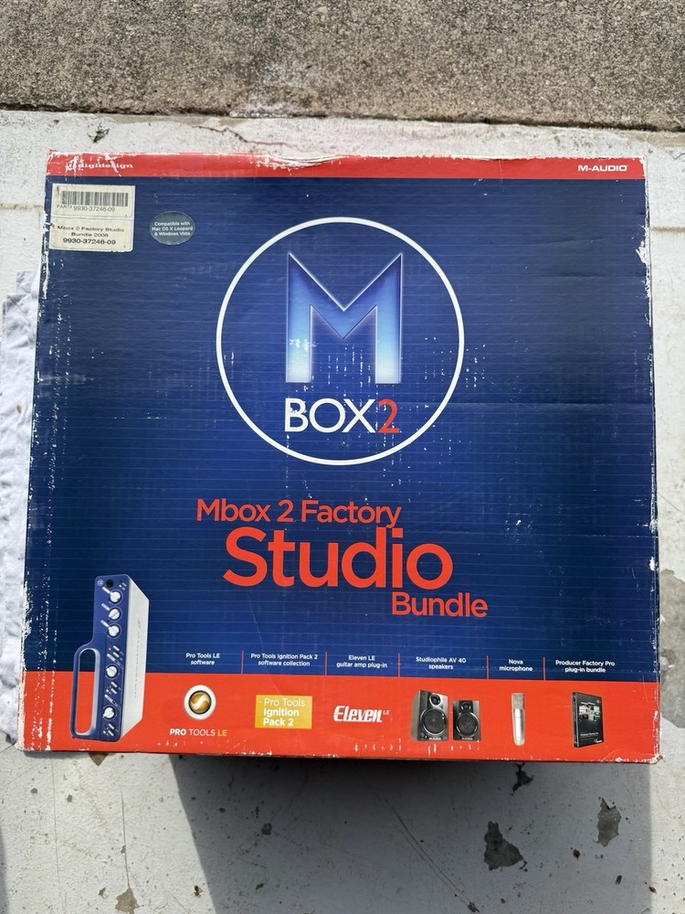 Digidesign Mbox 2 Factory Studio Bundle