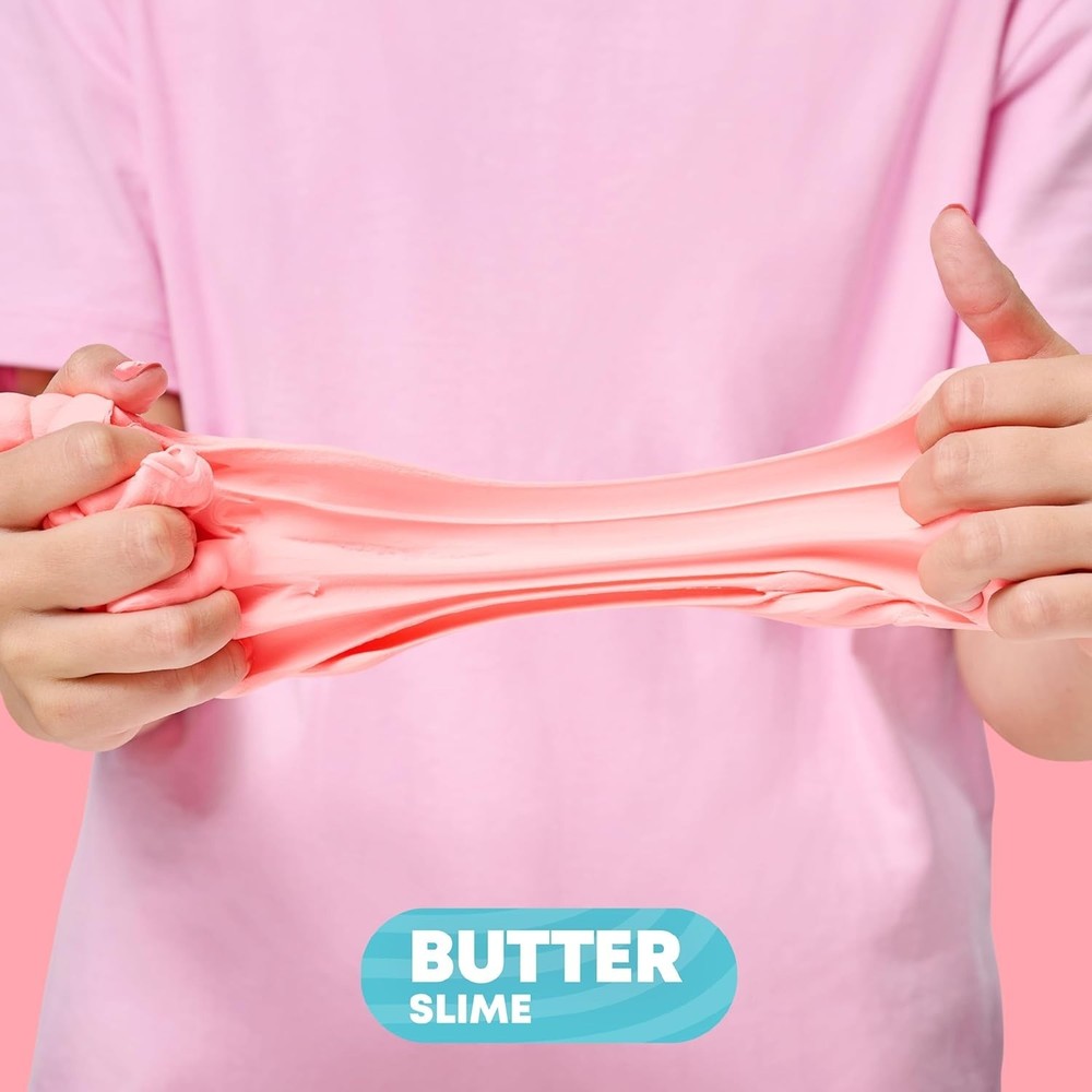 Engaging Slime Kit: DIY Butter & Cloud Scented Slime - 2-Pack Charm Bundle