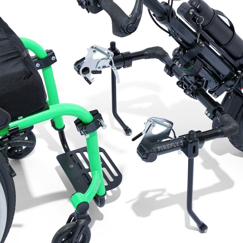 FIREFLY 2.5 handcycle attachment for Wheelchairs, Gray
