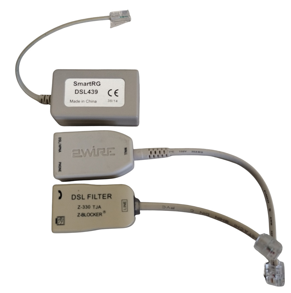 DSL Filter Splitters from 2Wire, SmartRG, Excellus 5Pcs