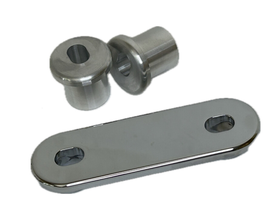 Yamaha Star Handlebar Riser Adaptor Chrome