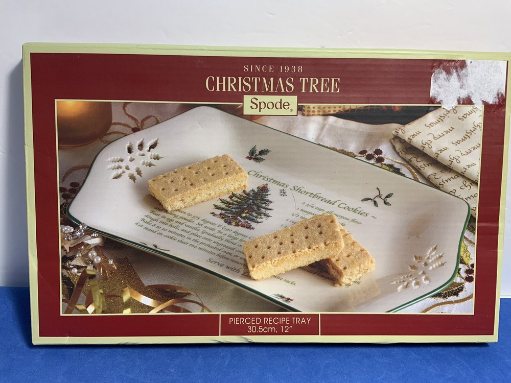 Spode Pierced Recipe Tray NIB