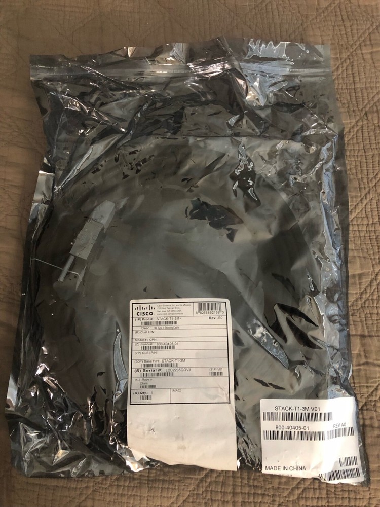 Cisco STACK-T1-3M= 240V Type 1 Stacking Cable