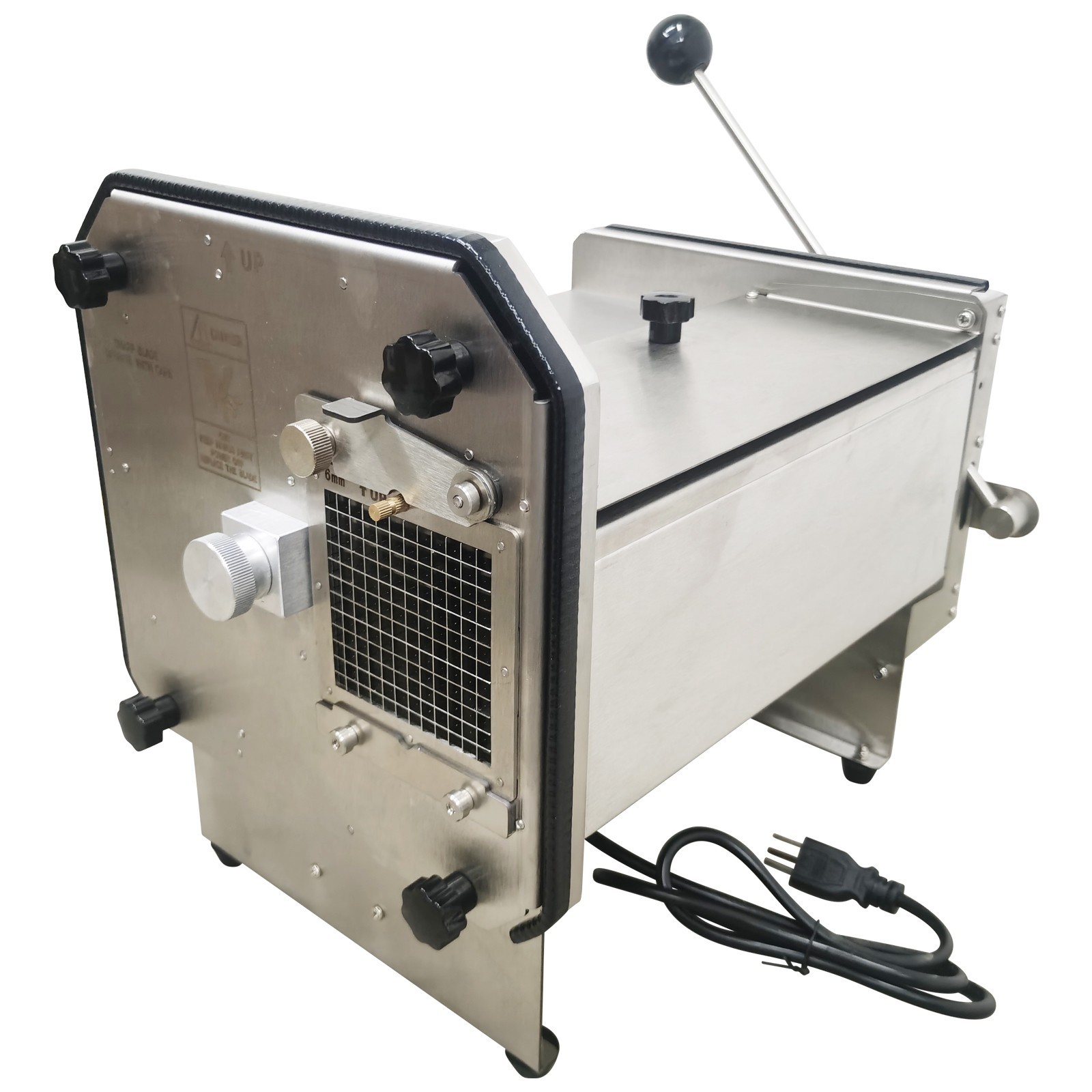 110V Commercial Electric Fruit and Vegetable Dicing Machine 6mm Dicing Cutter