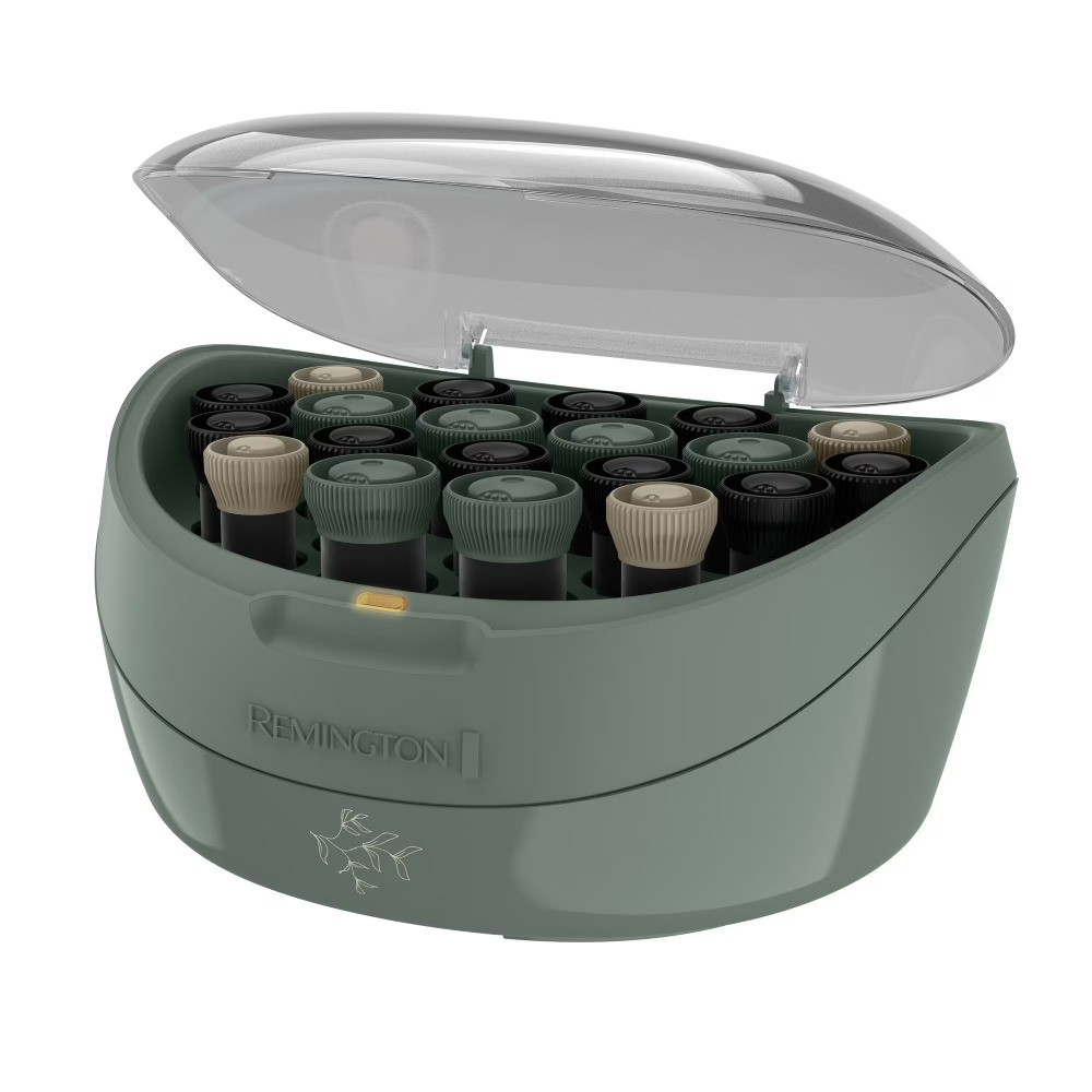 Remington  Hair Setter, Ceramic, Ionic Conditioning, with 20 Rollers, Green