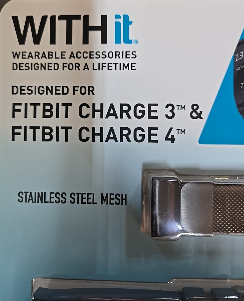 3pk Withit Replacement Bands for Fitbit Charge 3 & 4