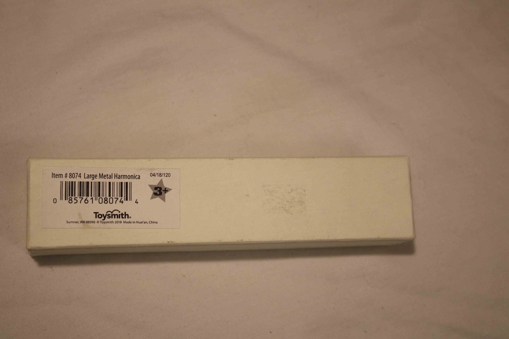 Neato Large Metal Harmonica