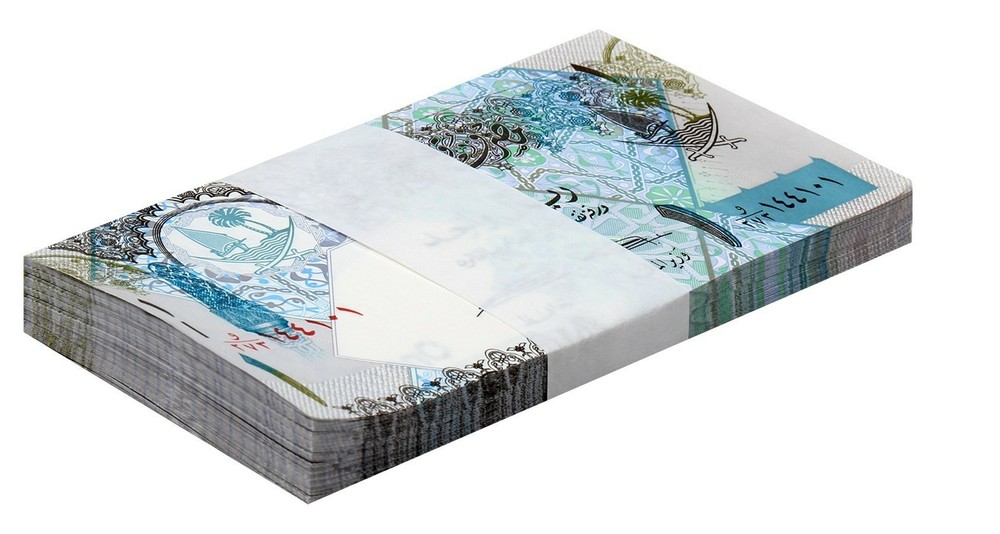 Qatar 1 Riyal, 2008 ND, P-28a.2, UNC X 100 PCS Bundle Pack