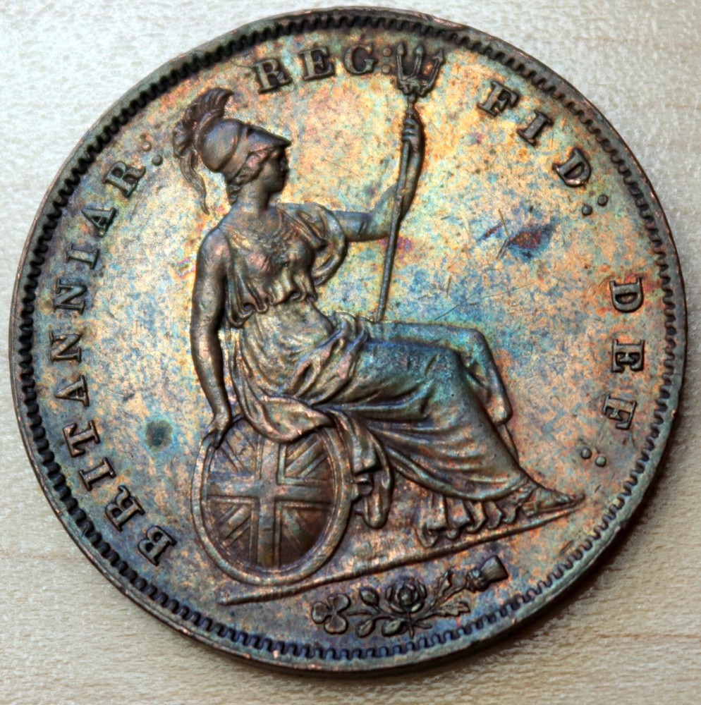 1858 Great Britain Penny