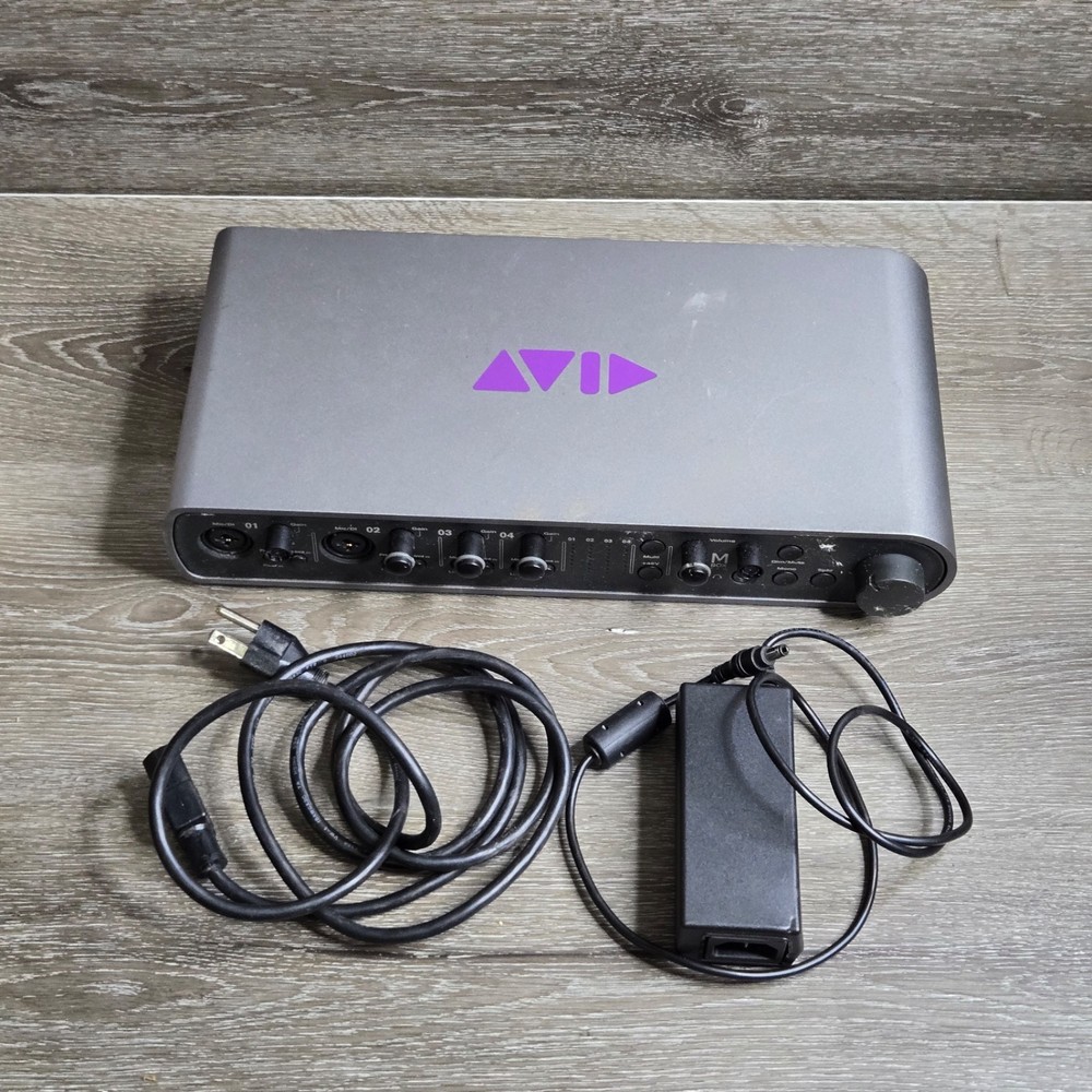 Avid Mbox Pro 3rd Gen 8x8 FireWire Audio Interface w/ Box & Power Supply Tested