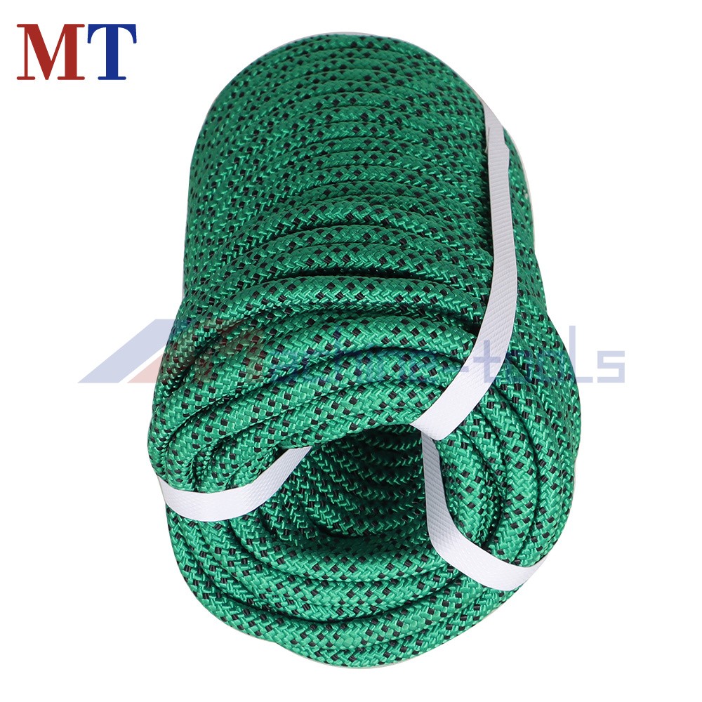 3/8" × 100' Rope Braided Polyest Rope 3520Lbs Rope High Strong Pulling