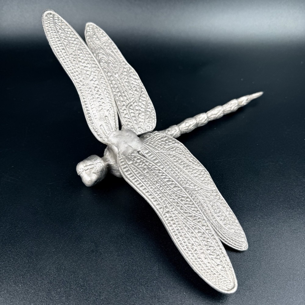 Indian Artisans Handcrafted Textural Dragonfly Decor Large