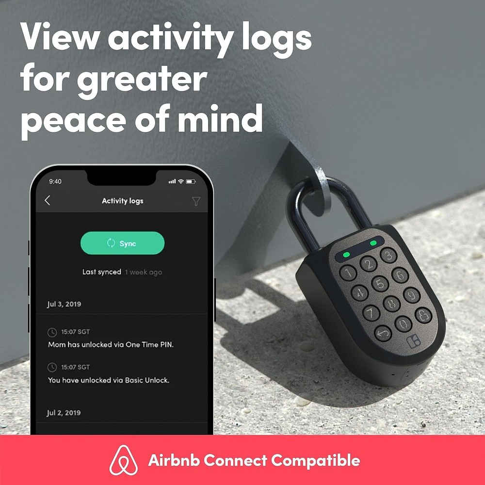 New Smart Padlock 2nd Generation (SP2), The Most Secure Smart Padlock