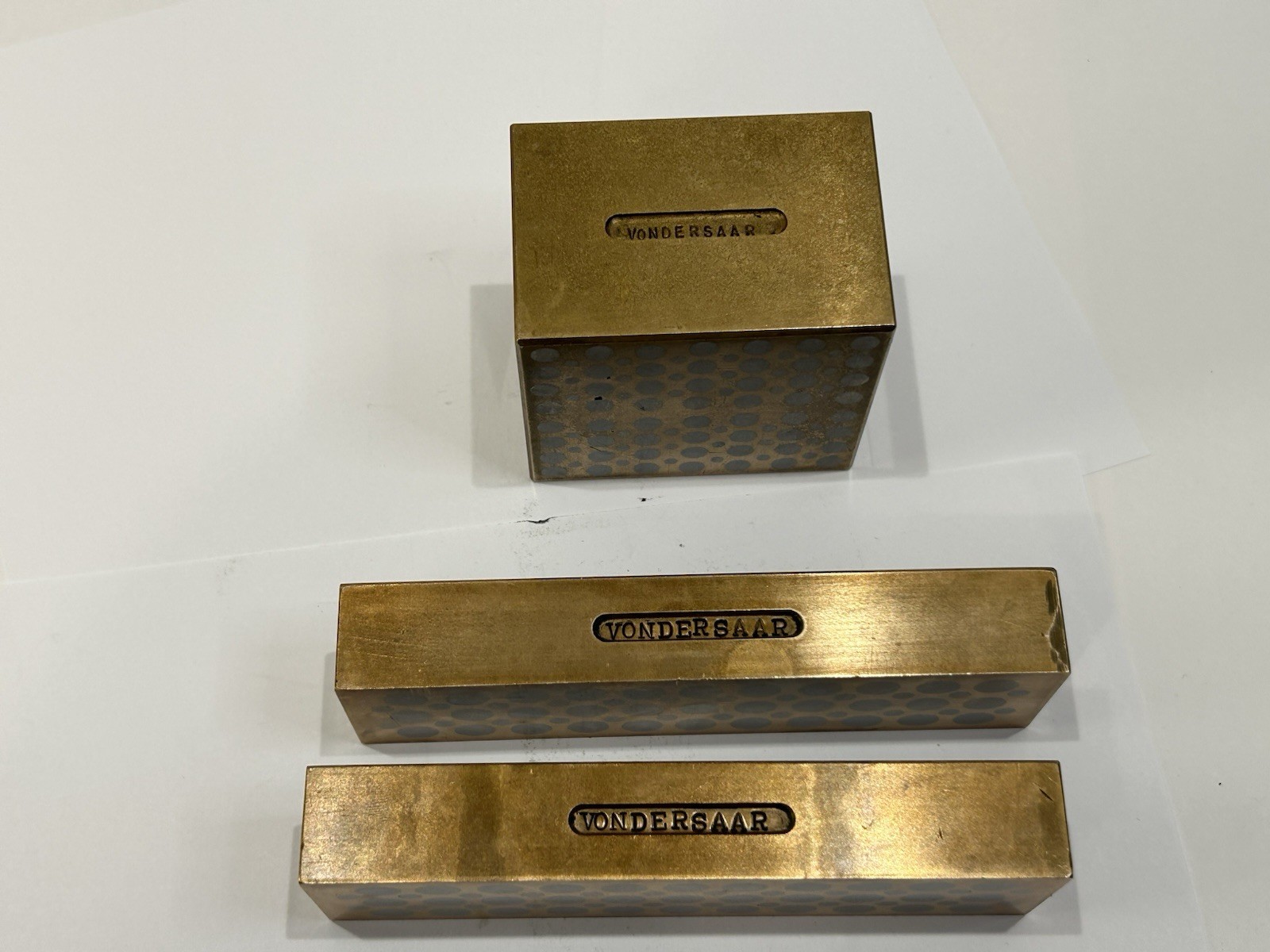 Magnetic Parallel Set and V Block, Toolmaker Made USA